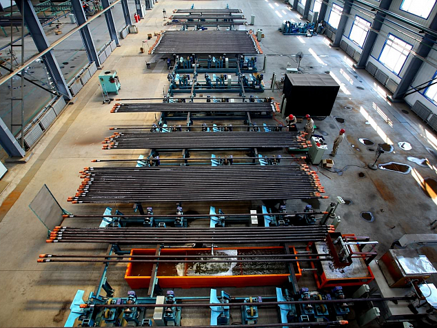 Drill pipe production line
