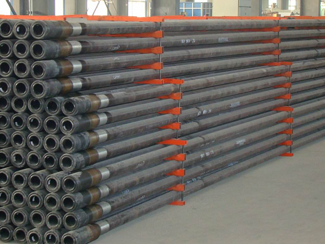 Drill pipes ready for shipment